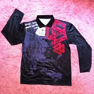 Men's Long Sleeve Shirt, L, NEW Moisture Control, 4 Way Move, Temperature Contol